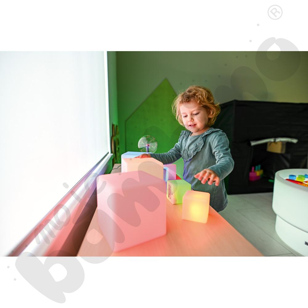 Podświetlane sześciany