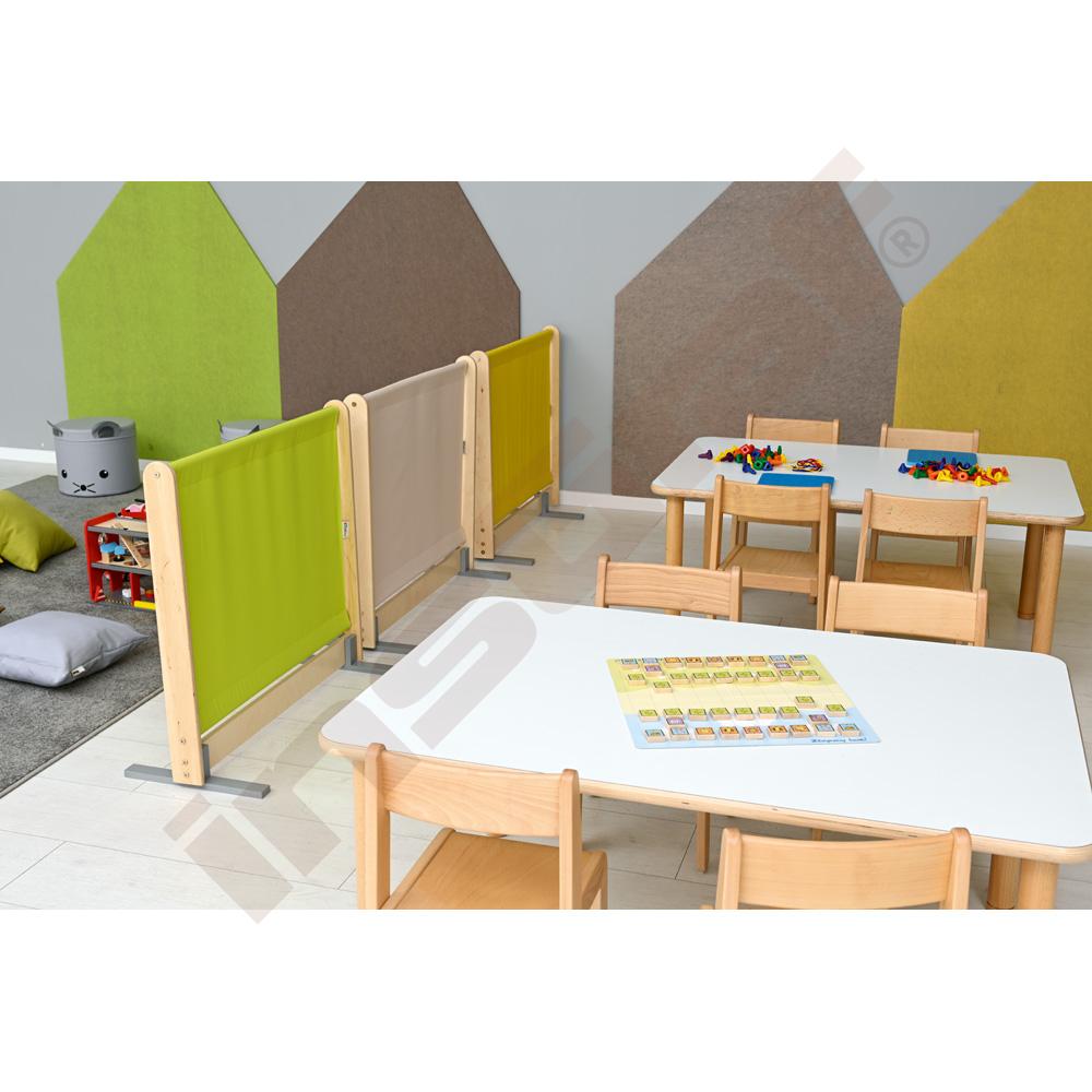 Wandschirm, beige-braun