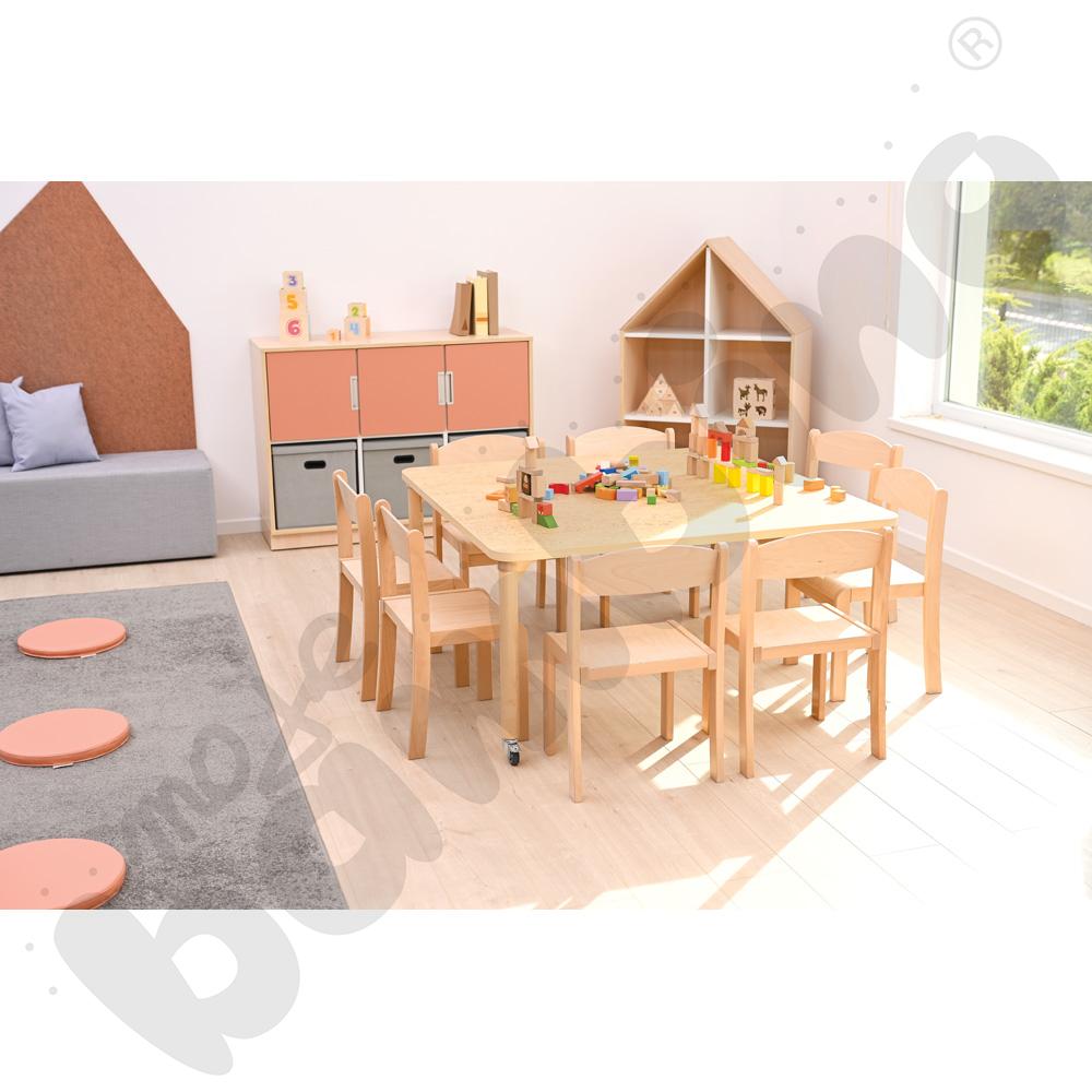 Krzesło Filipek rozm. 3 naturalne - naturalne