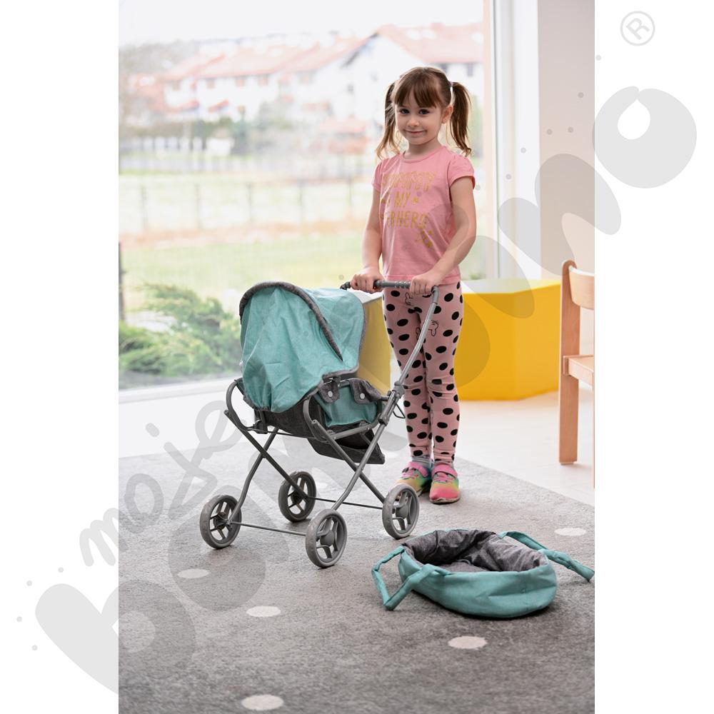 Wózek z lalką - zestaw Dorotki