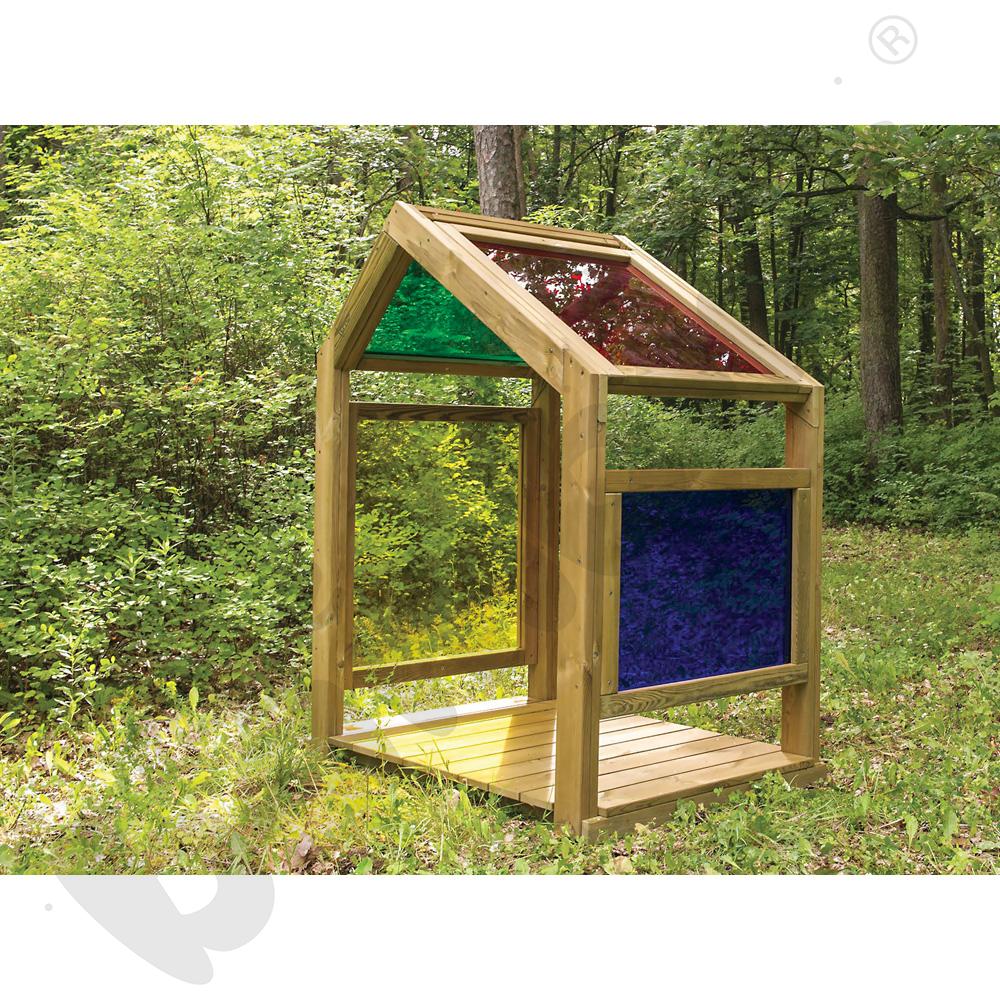 Domek Terra tęczowy, z kotwami