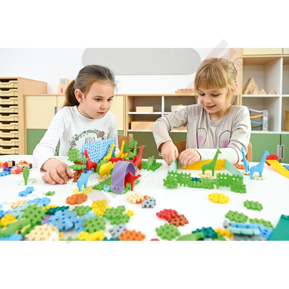 Kocky Oplátky Mini (Wafle) Big Mix Animals, 303 prvkov 