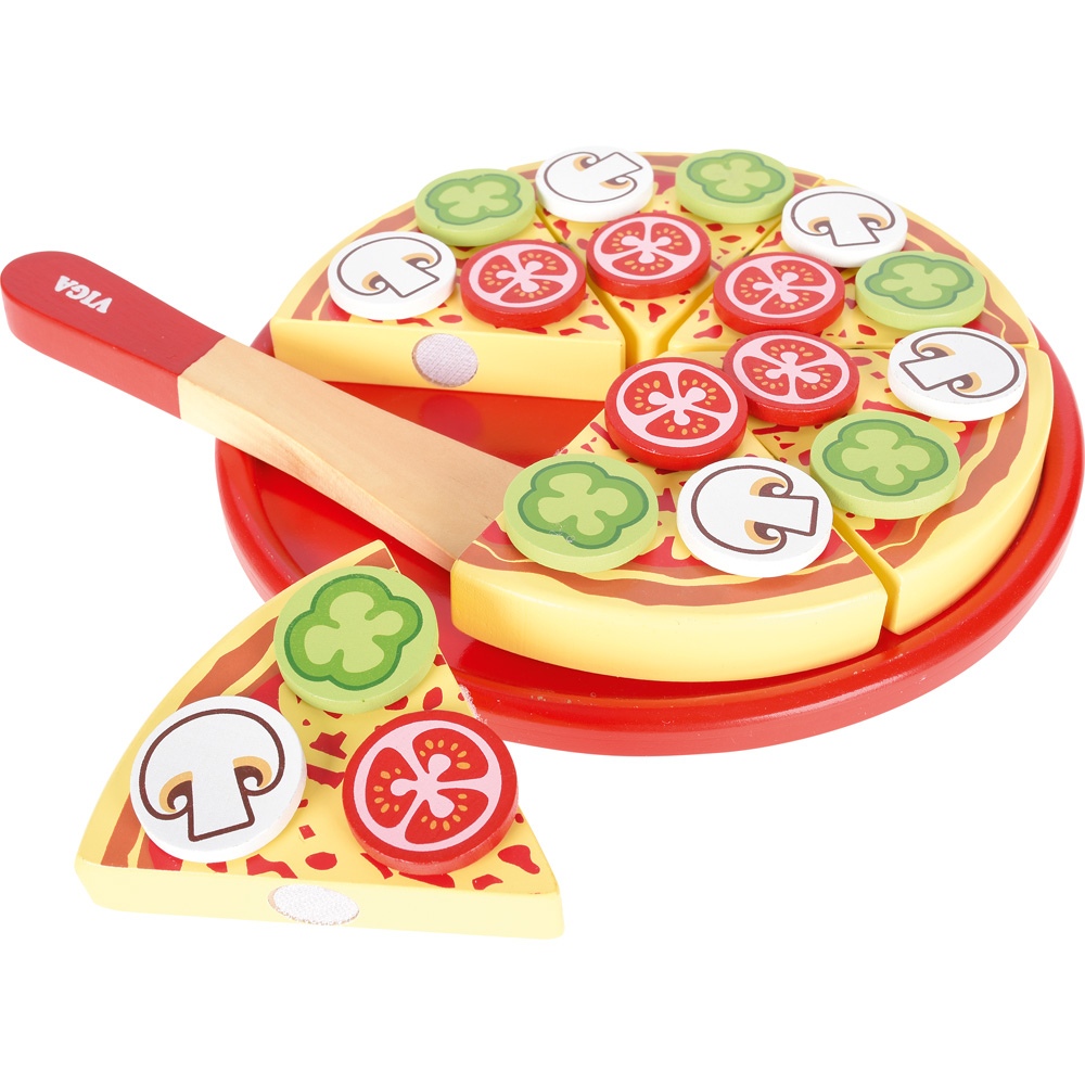 Pizza - drevená sada