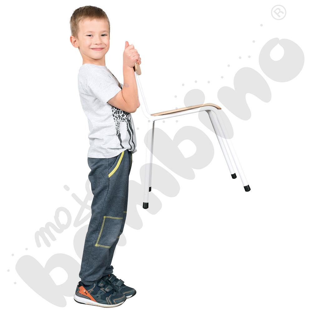 Krzesełko Bambino 2 białe