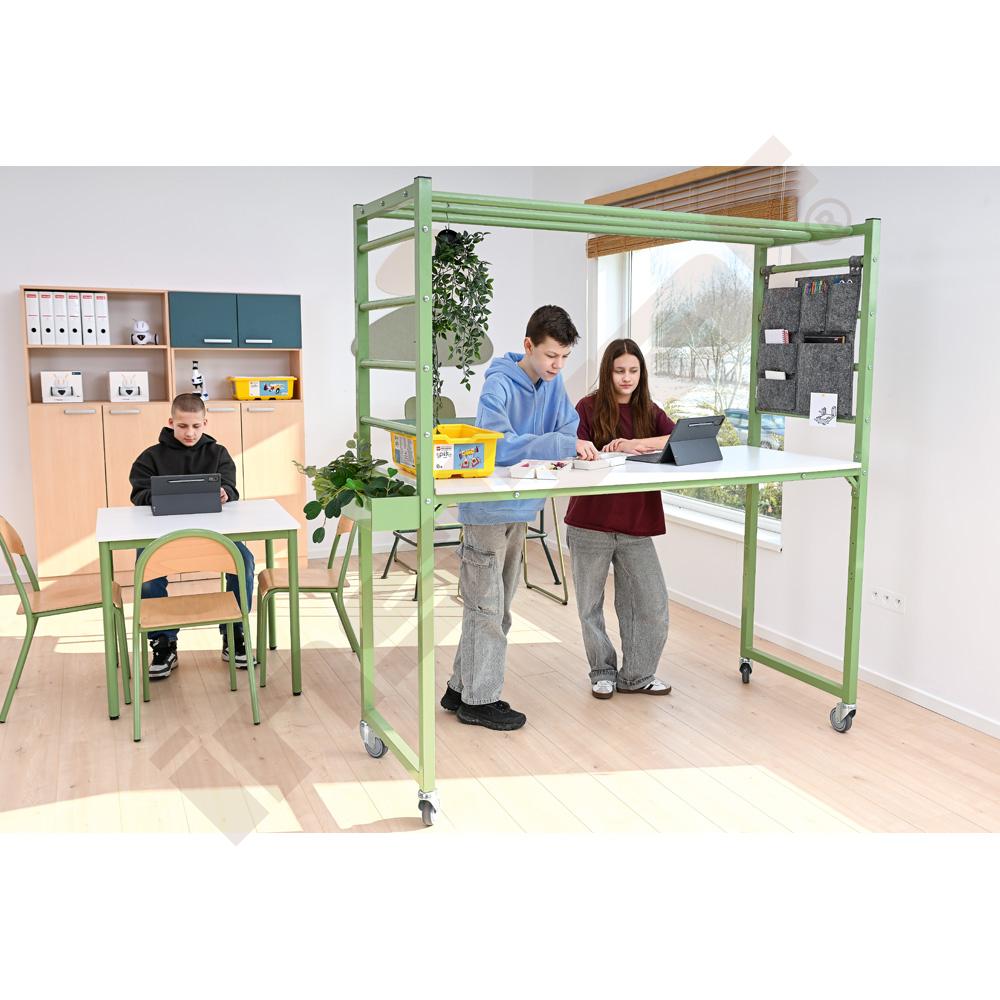 Projektový stôl MultiDesk - biely