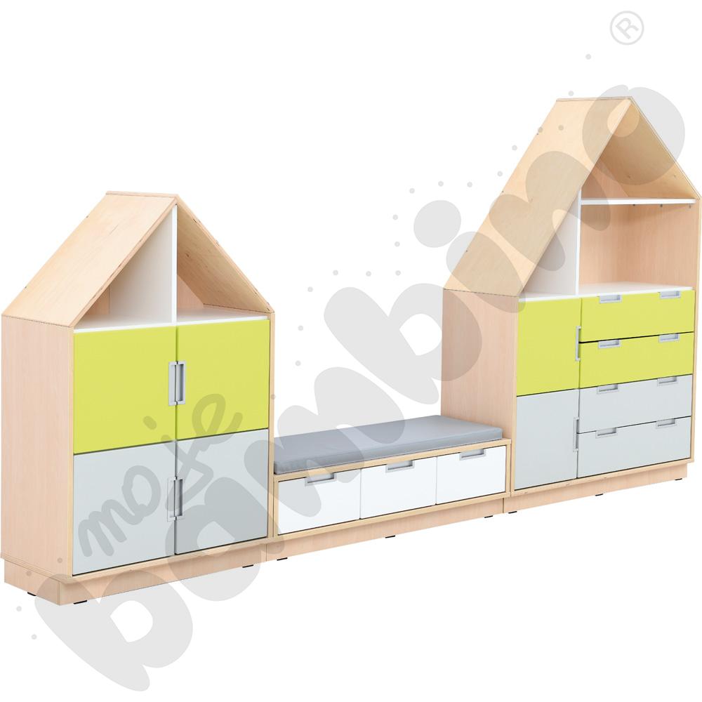 Quadro - zestaw 157, 90 st., skrzynia klon jasny