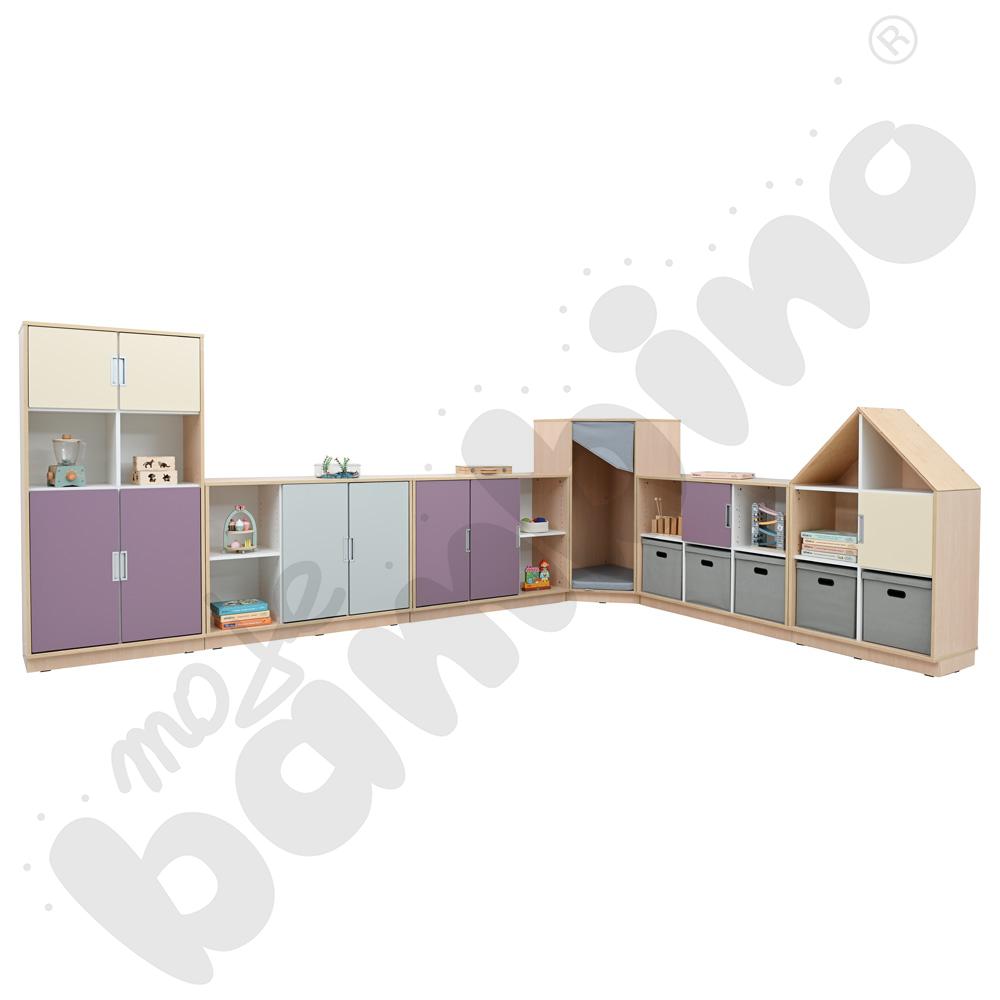 Quadro - zestaw 260, skrzynia klon jasny