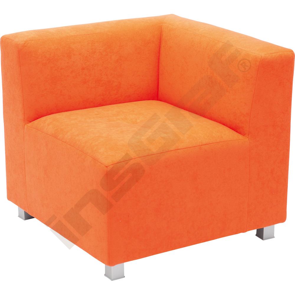 
Flexi Ecksofa 35, orange 
