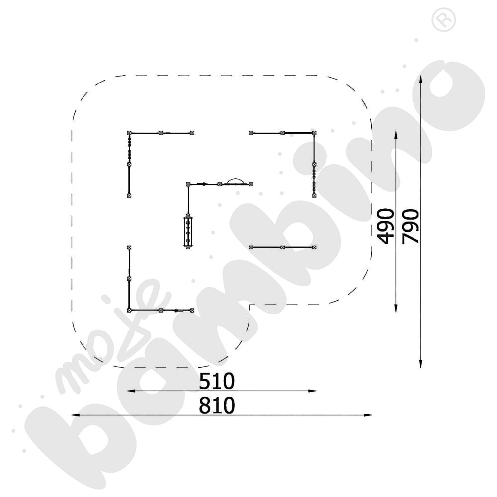 Labirynt Quadro Simple, recykling