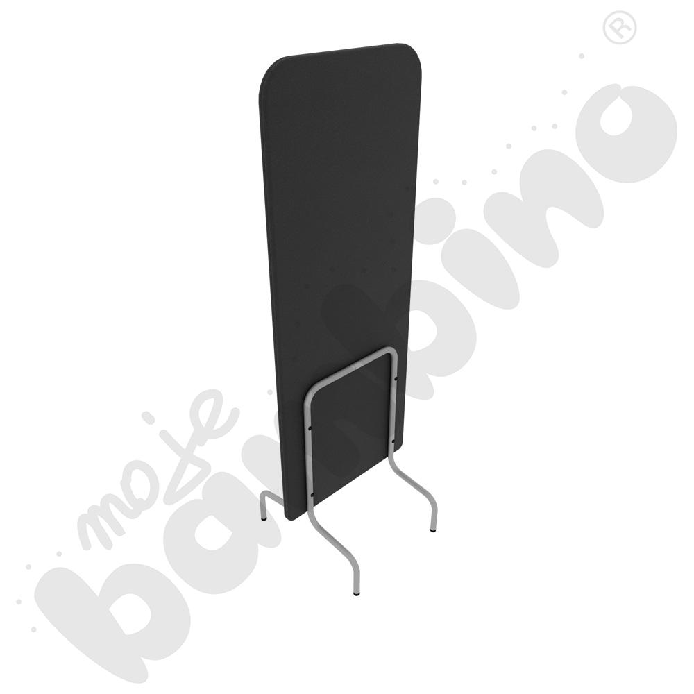 Parawan Versa 60x170 cm z plastikowymi stopkami, stelaż jasnoszary, tkanina BD14