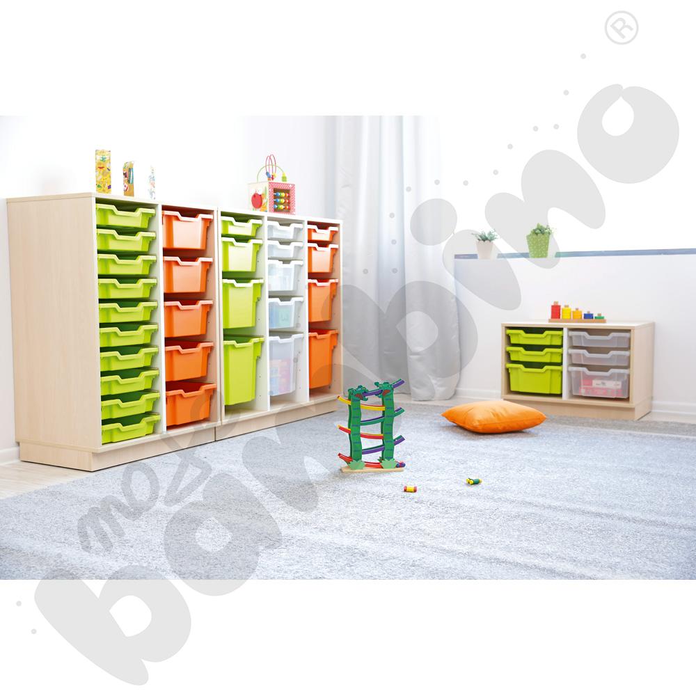 Quadro - zestaw 130, skrzynia klon jasny