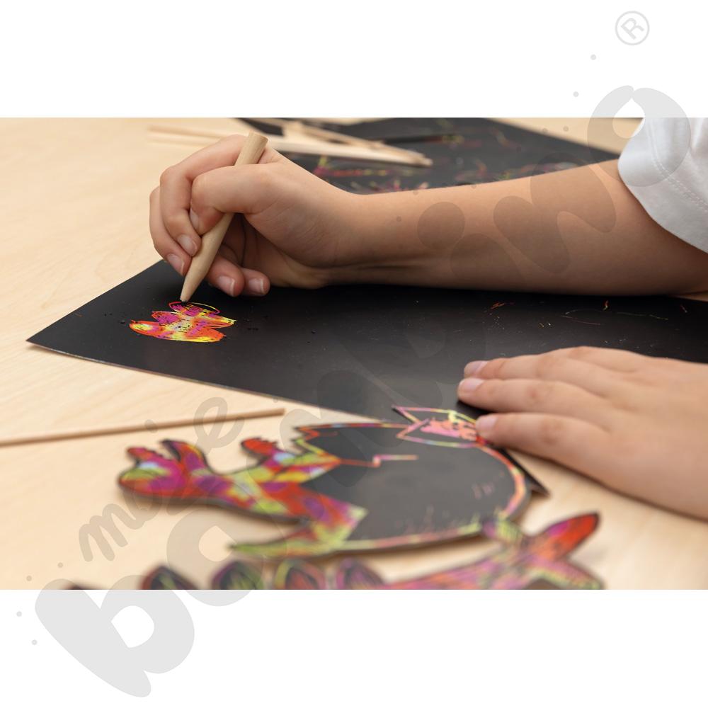 Kartony wydrapywanki A4 10 szt.