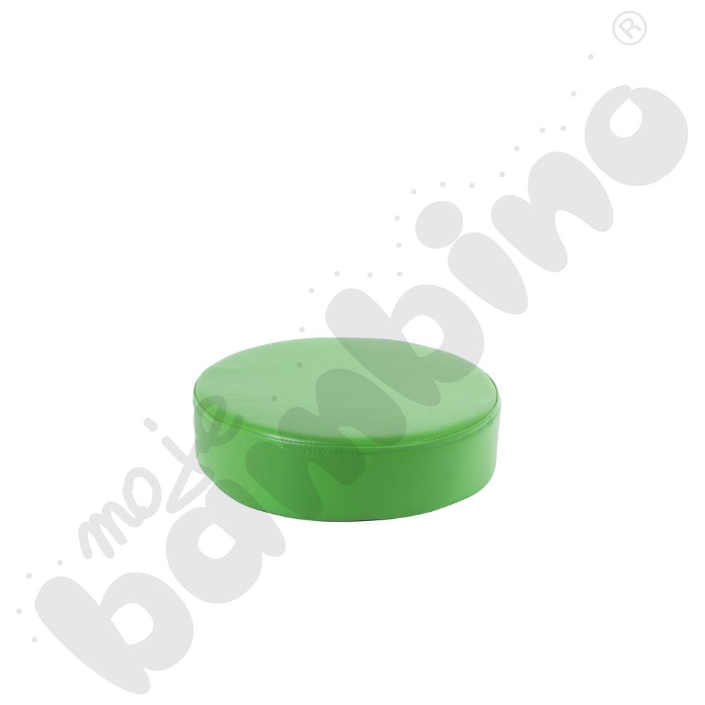 Pufka okrągła zielona