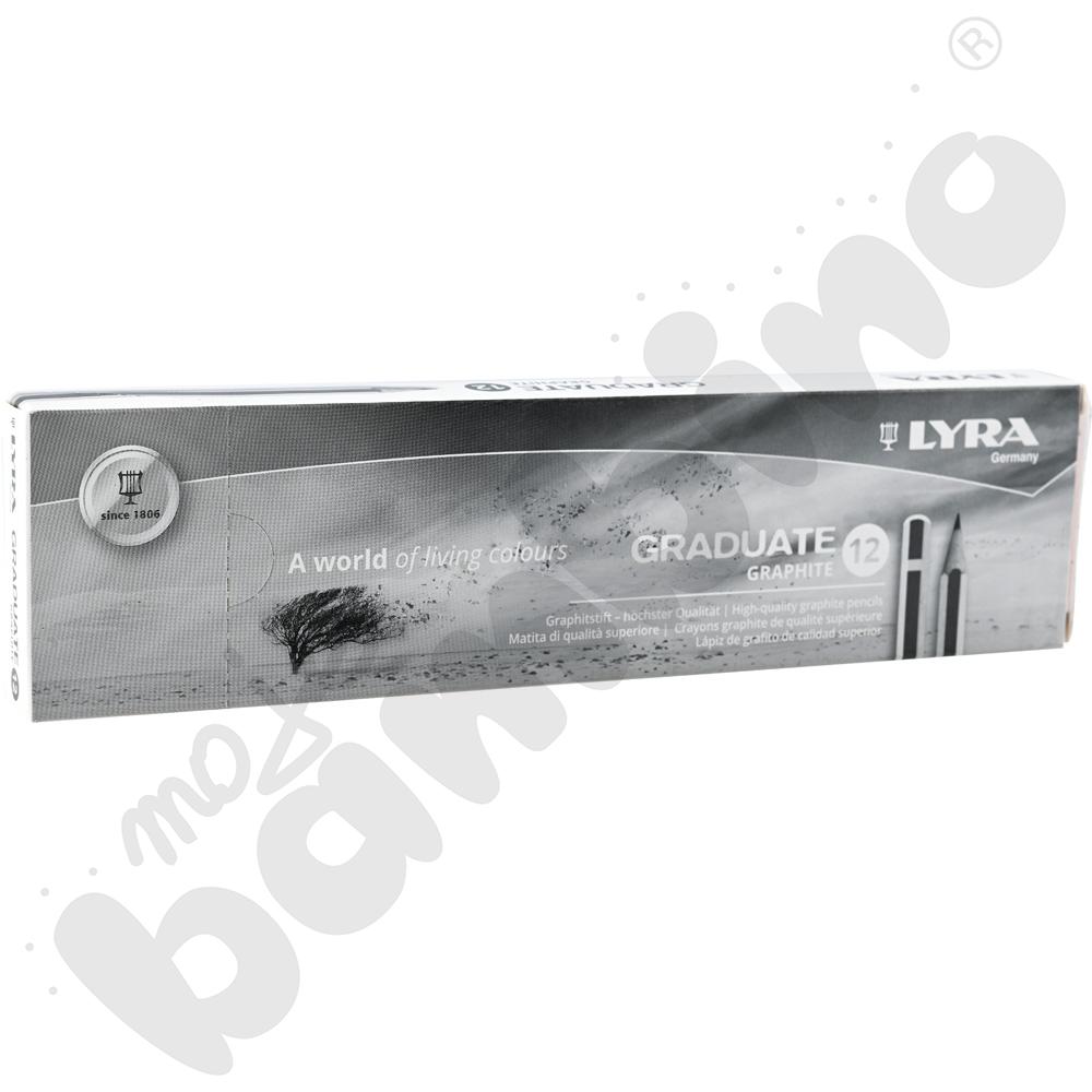 Ołówki 2B Lyra Graduate, 12 szt