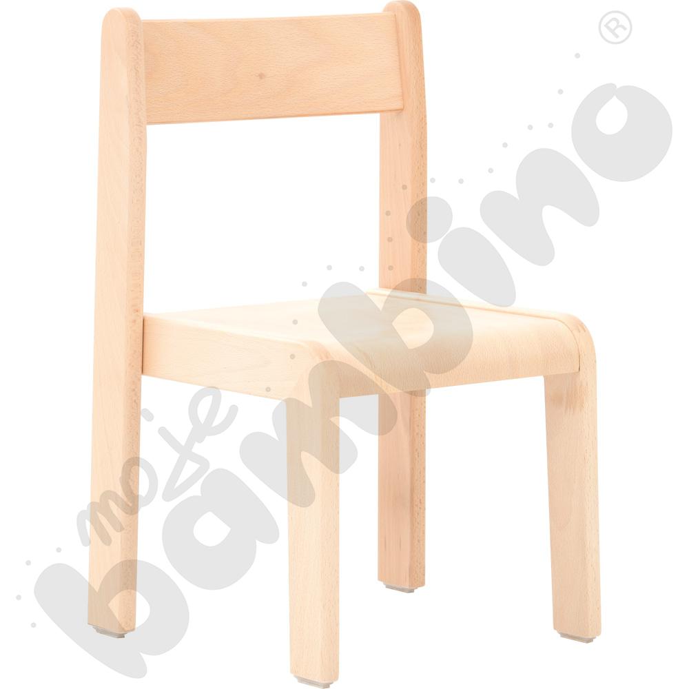 Krzesło Olek Deluxe ze stopką filcową, rozm. 2, buk