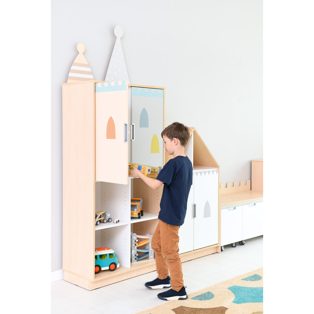Quadro – zostava Zámok 90 st., tiché zatváranie, korpus javor