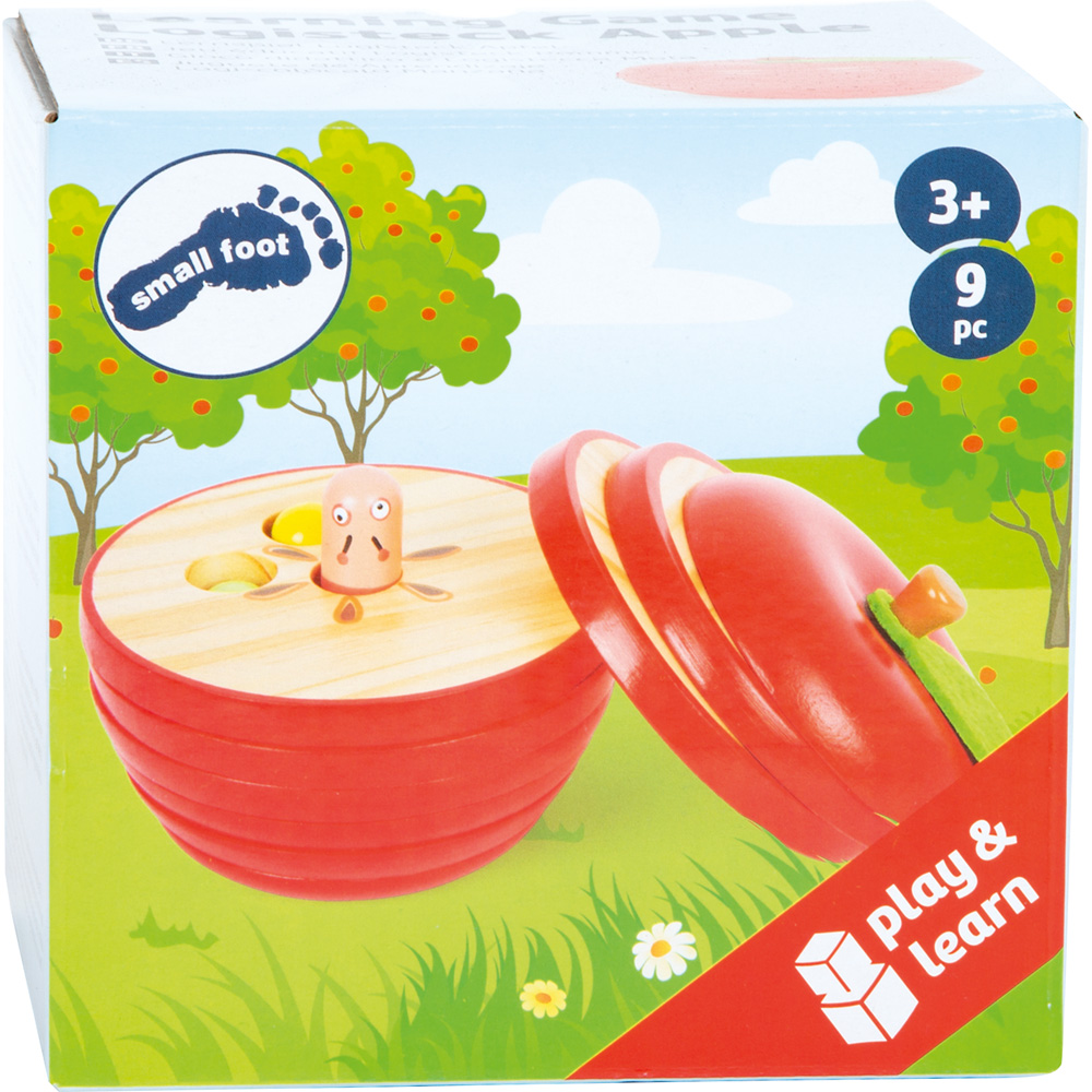 Jablko s červíkmi - edukačná pyramída 