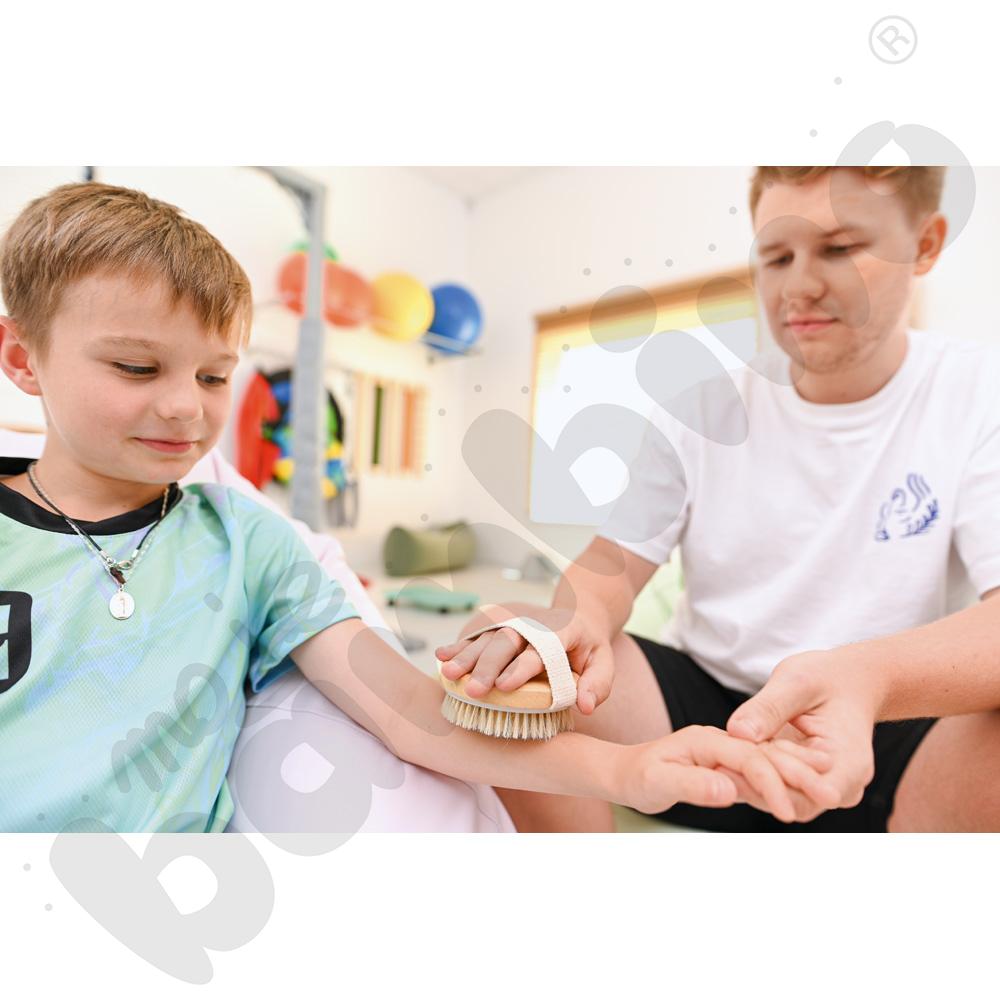 Zestaw szczotek i wałków do stymulacji sensorycznej