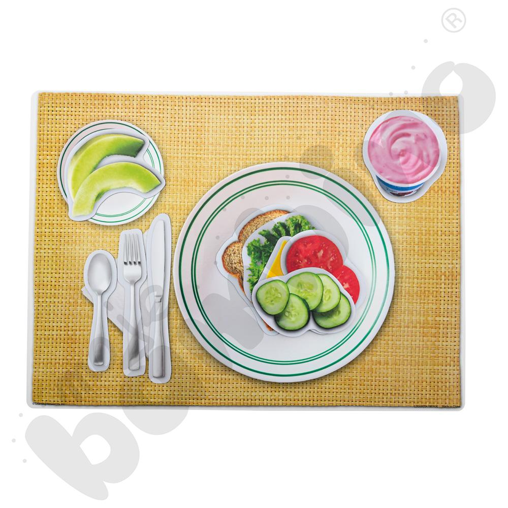 Zdrowa żywność - zestaw magnetyczny