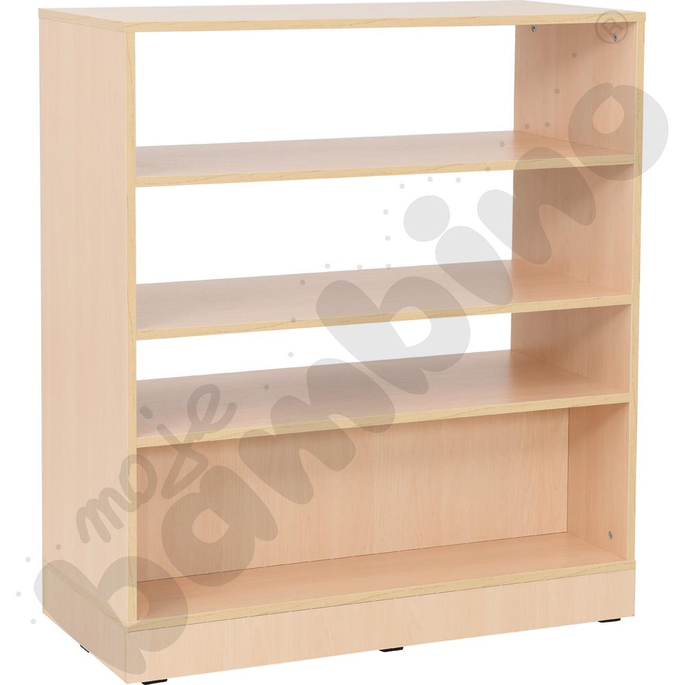 Regał Grande dwustronny - klon jasny