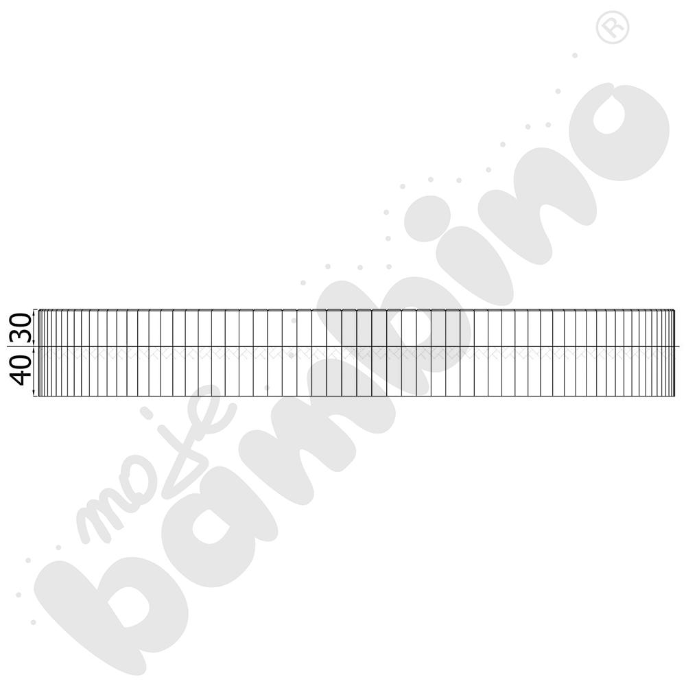 Palisada do piaskownicy - 1 mb