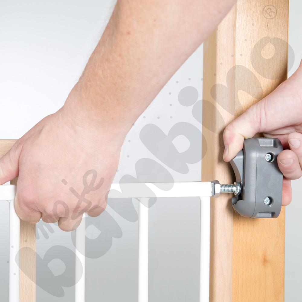 Bramka zabezpieczająca metalowa 60-97 cm