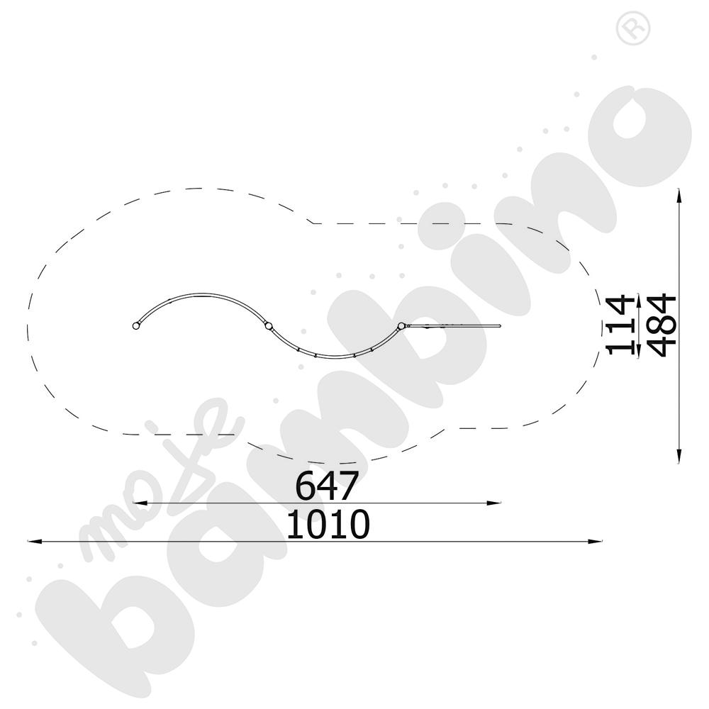 Action4Kids Lime - Fala wspinaczkowa