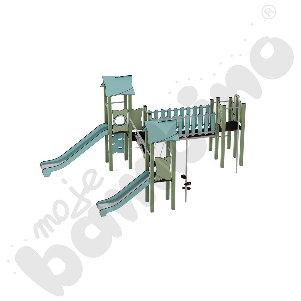 Zestaw Urbi 8, słupy metalowe C