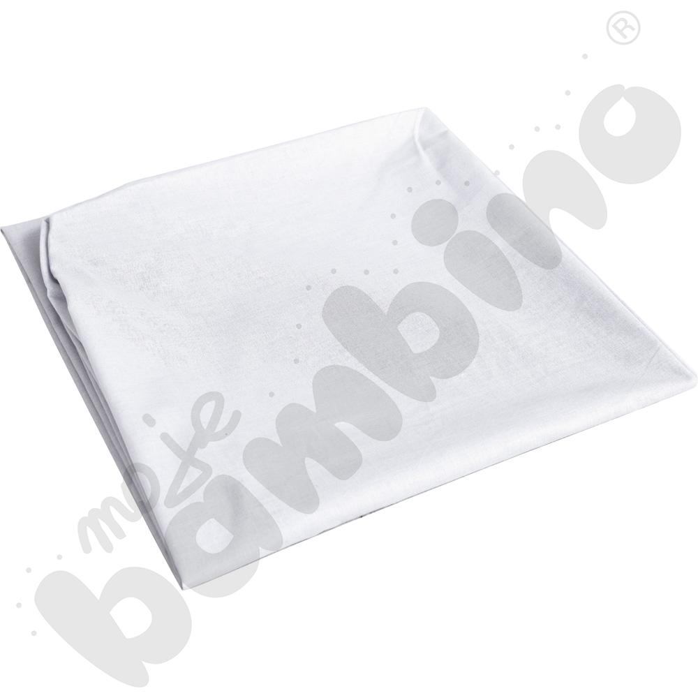 Prześcieradło z gumką (na materac) 120 x 60 cm - białe