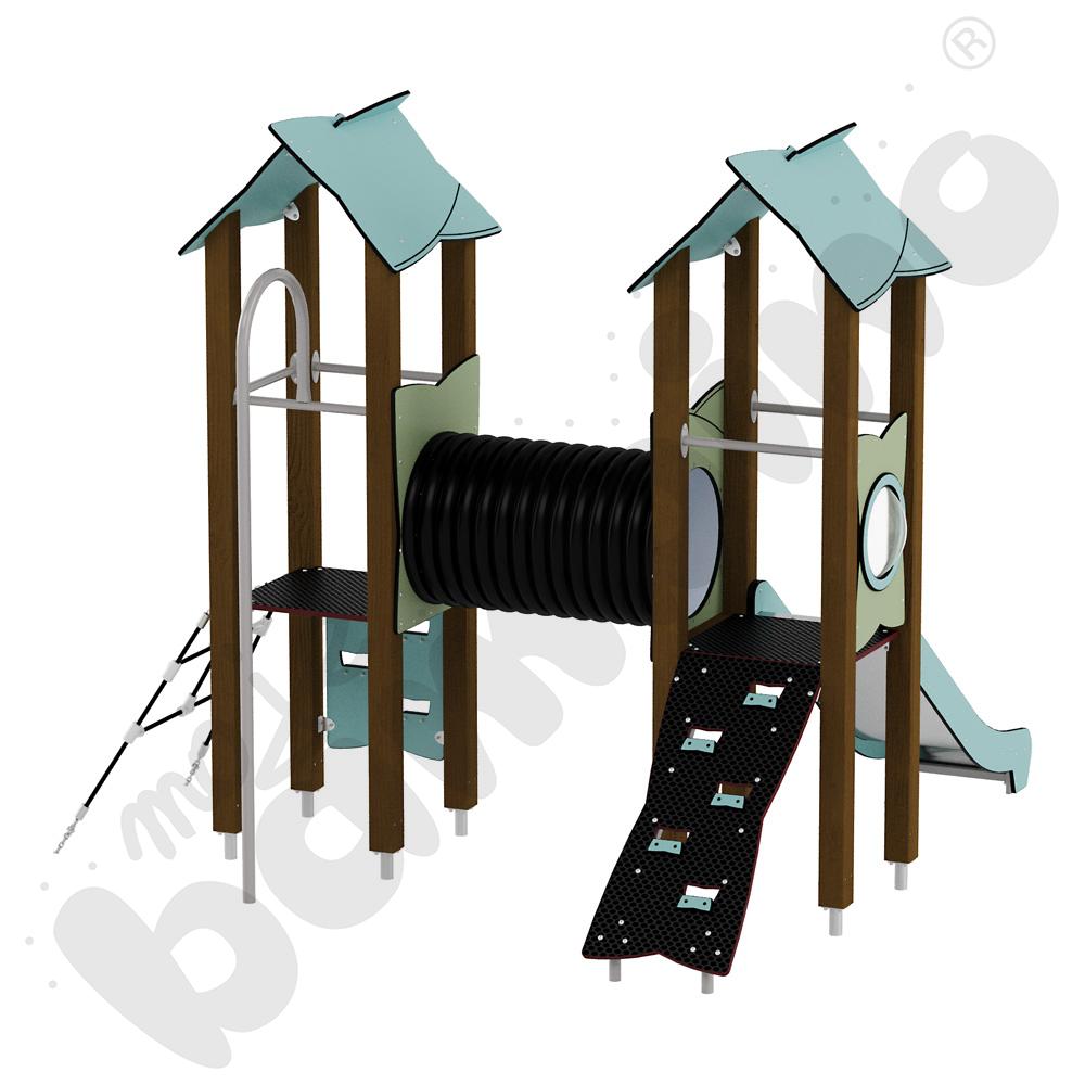 Zestaw Urbi 4, słupy drewniane C