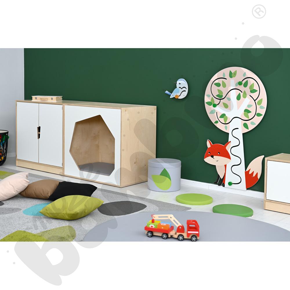 Przesuwanka Drzewo z lisem