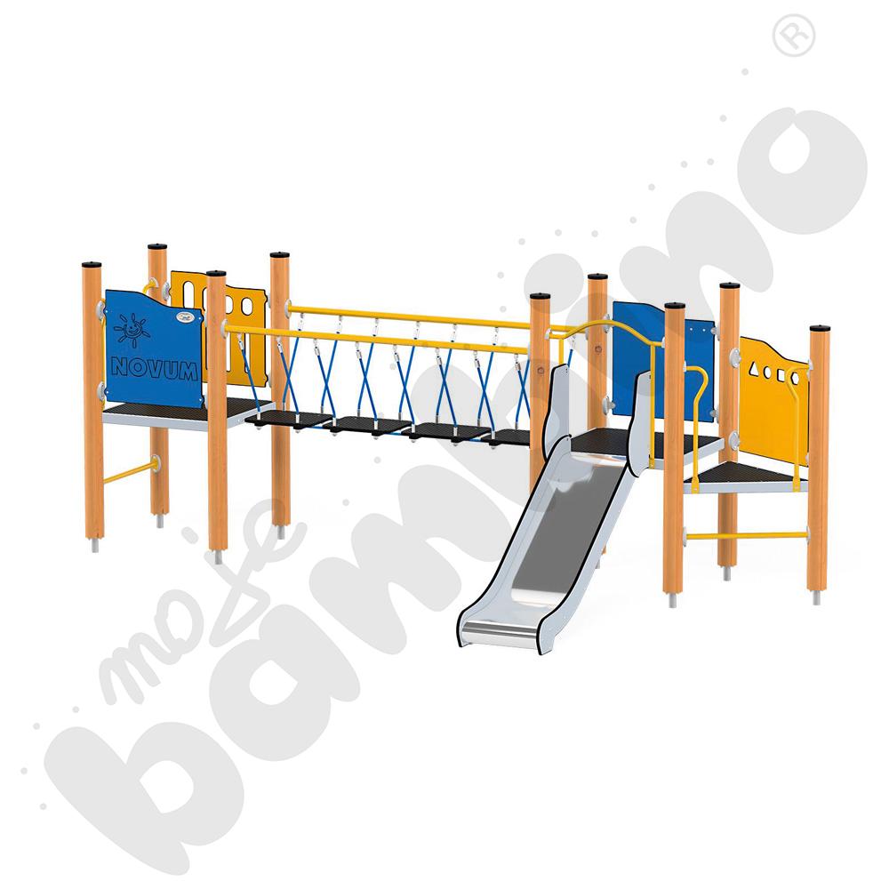 Orbis - platforma 3, drewniane słupy