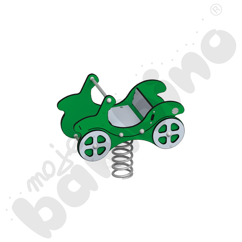 Sprężynowiec Autko na podstawie betonowej