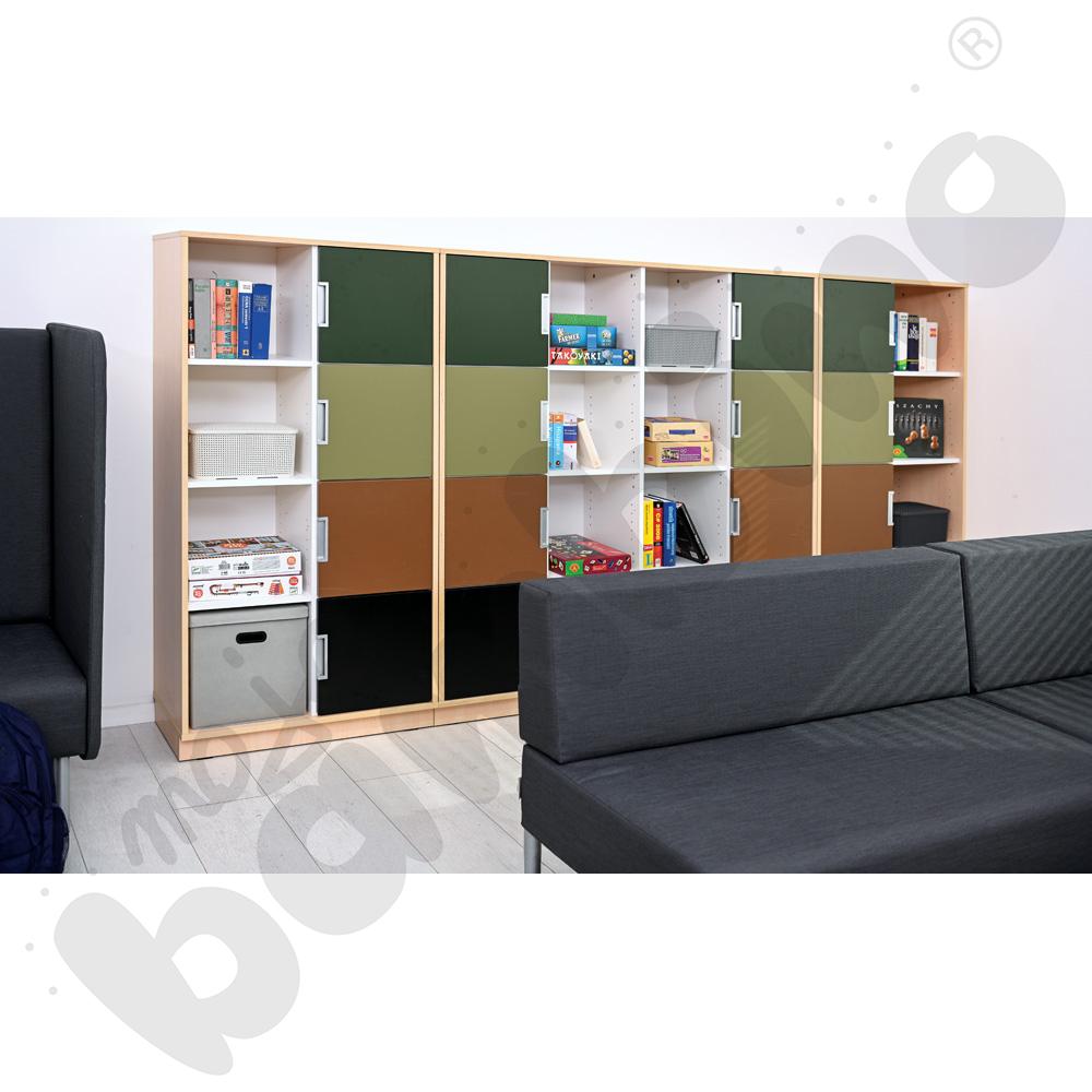 Quadro - drzwiczki małe 90 st. - ciemnooliwkowe