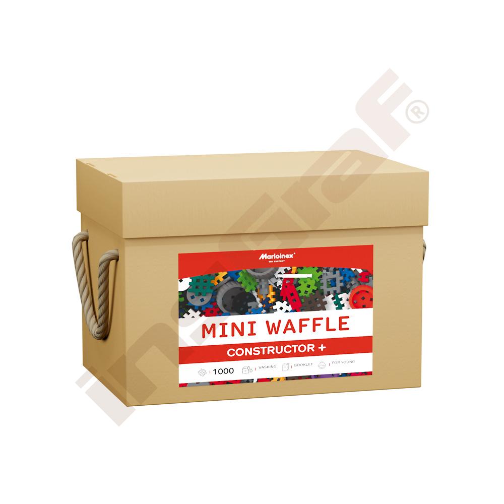 Mini vafle - konstruktor + 1000 dílů