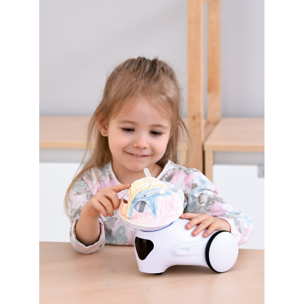 Magnetické masky DIY pre personalizáciu robota Photon  