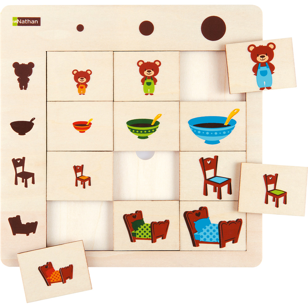 Logické puzzle - veľkosti