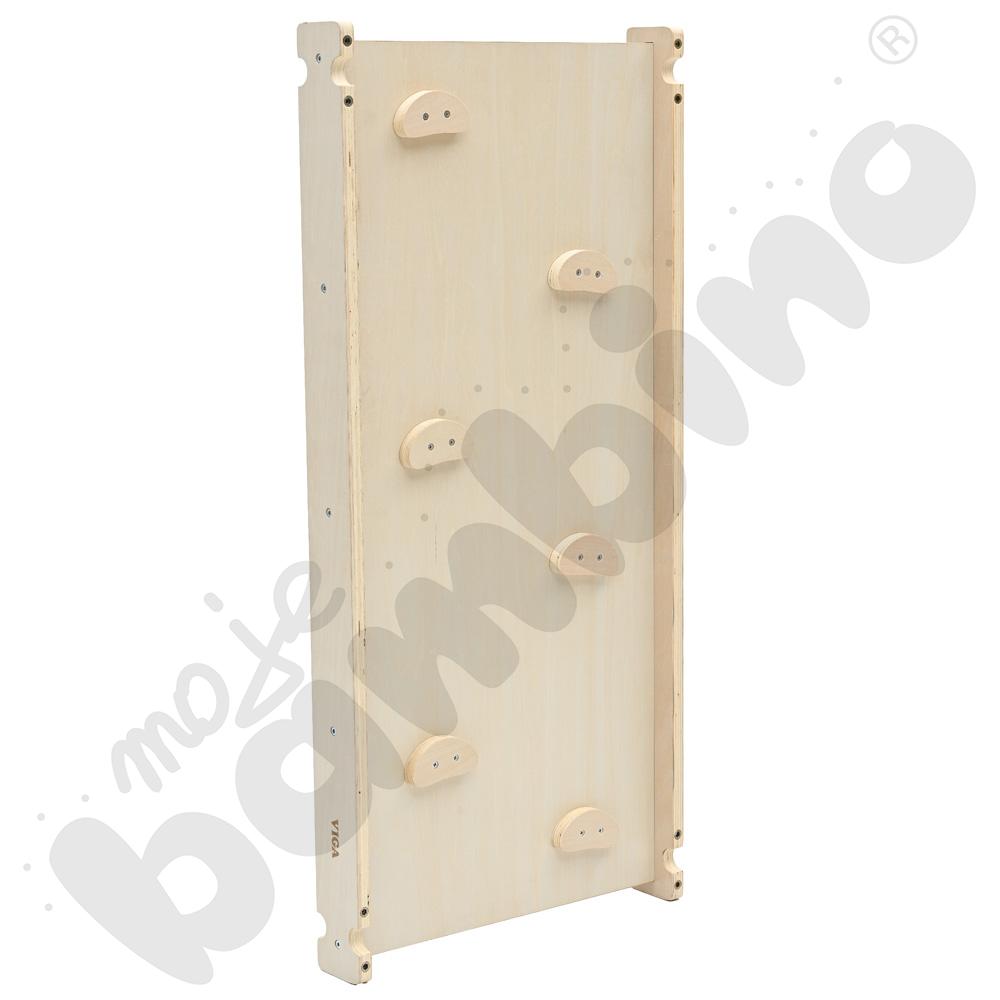 Zjeżdżalnia i ścianka wspinaczkowa 2 w 1