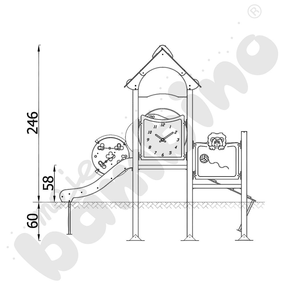 Quadro Simple 12432, metal