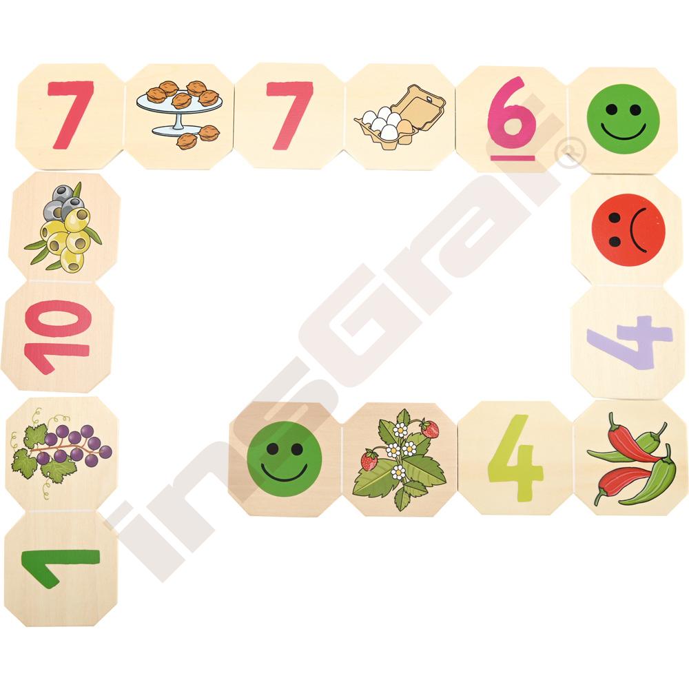 Domino - ovocie a zelenina