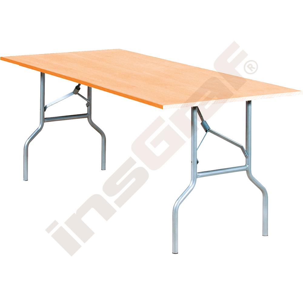 
TIPO Klapptisch 180 x 76, TH 74,5 cm - alufarben - Buche
