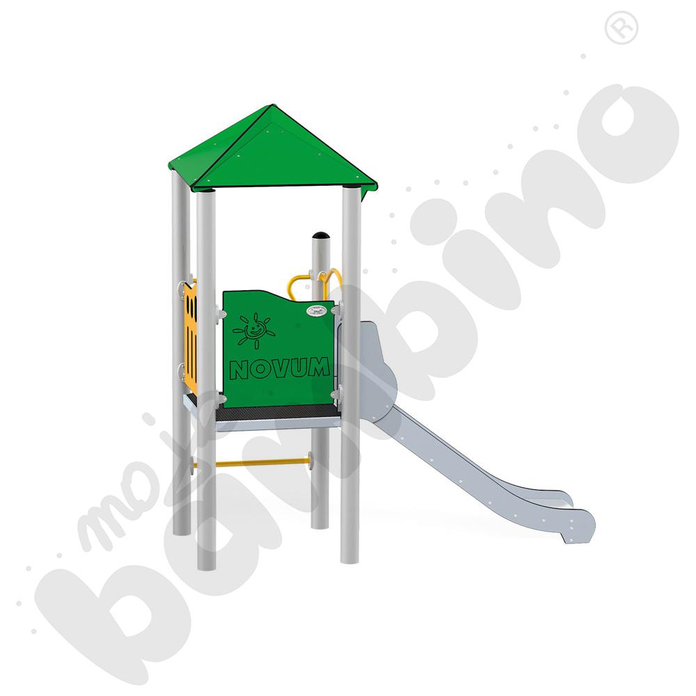 Orbis - wieża 1, metalowe słupy