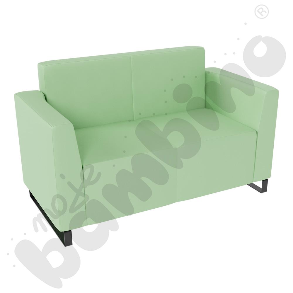 Sofa Universum 2-os. wys. 82 cm, 2 boki niskie, tkanina MT15