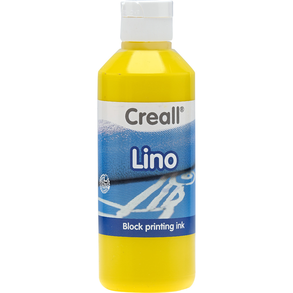 Creall Lino farba na linoryt 250 ml, žltá