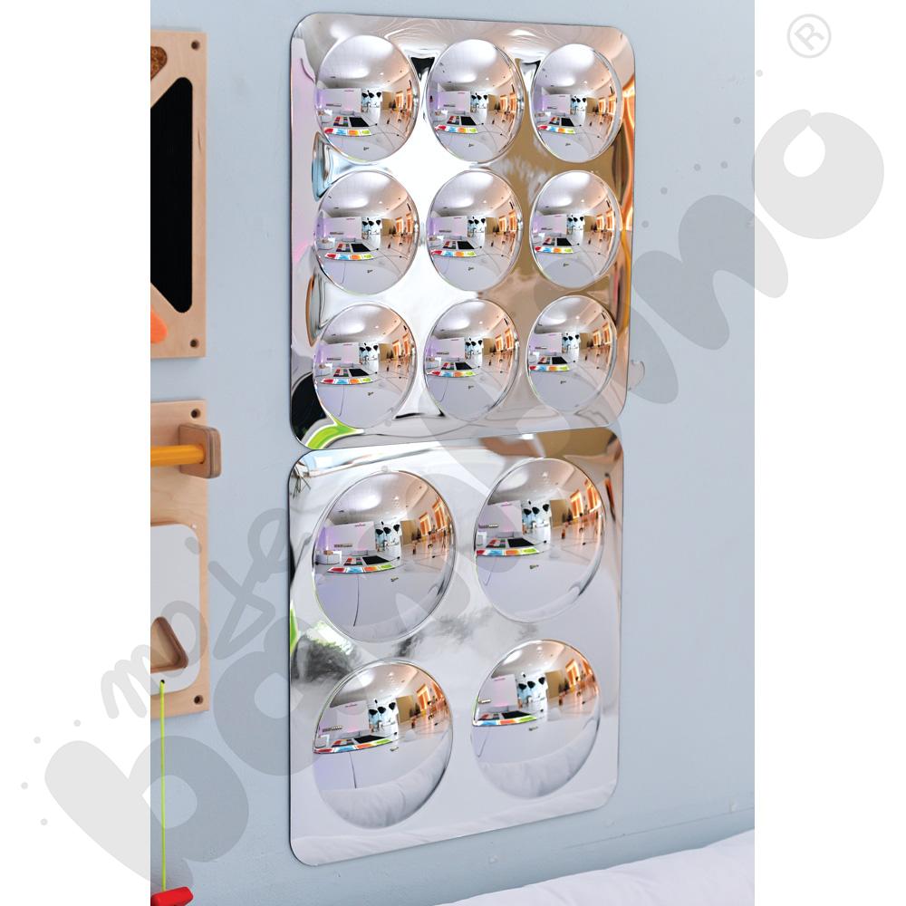 Panel lustrzany z 4 kopułami