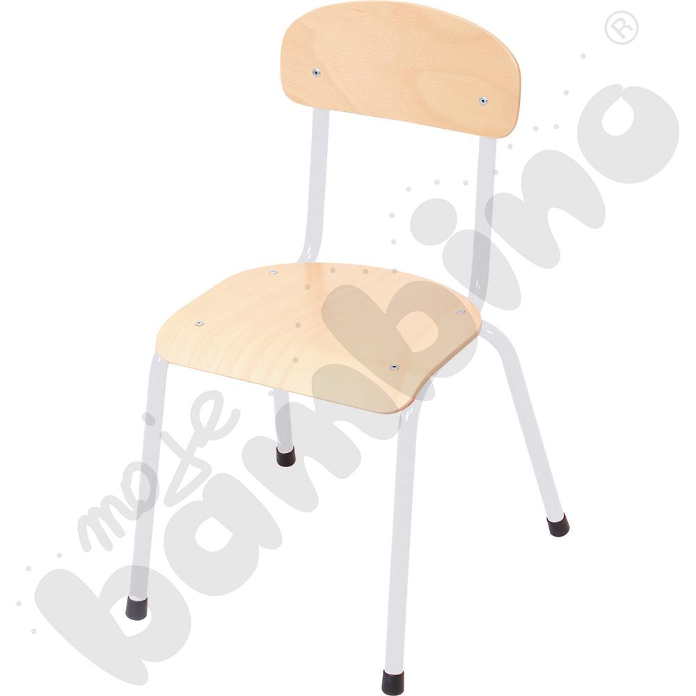 Krzesło Bambino rozm. 4 aluminium