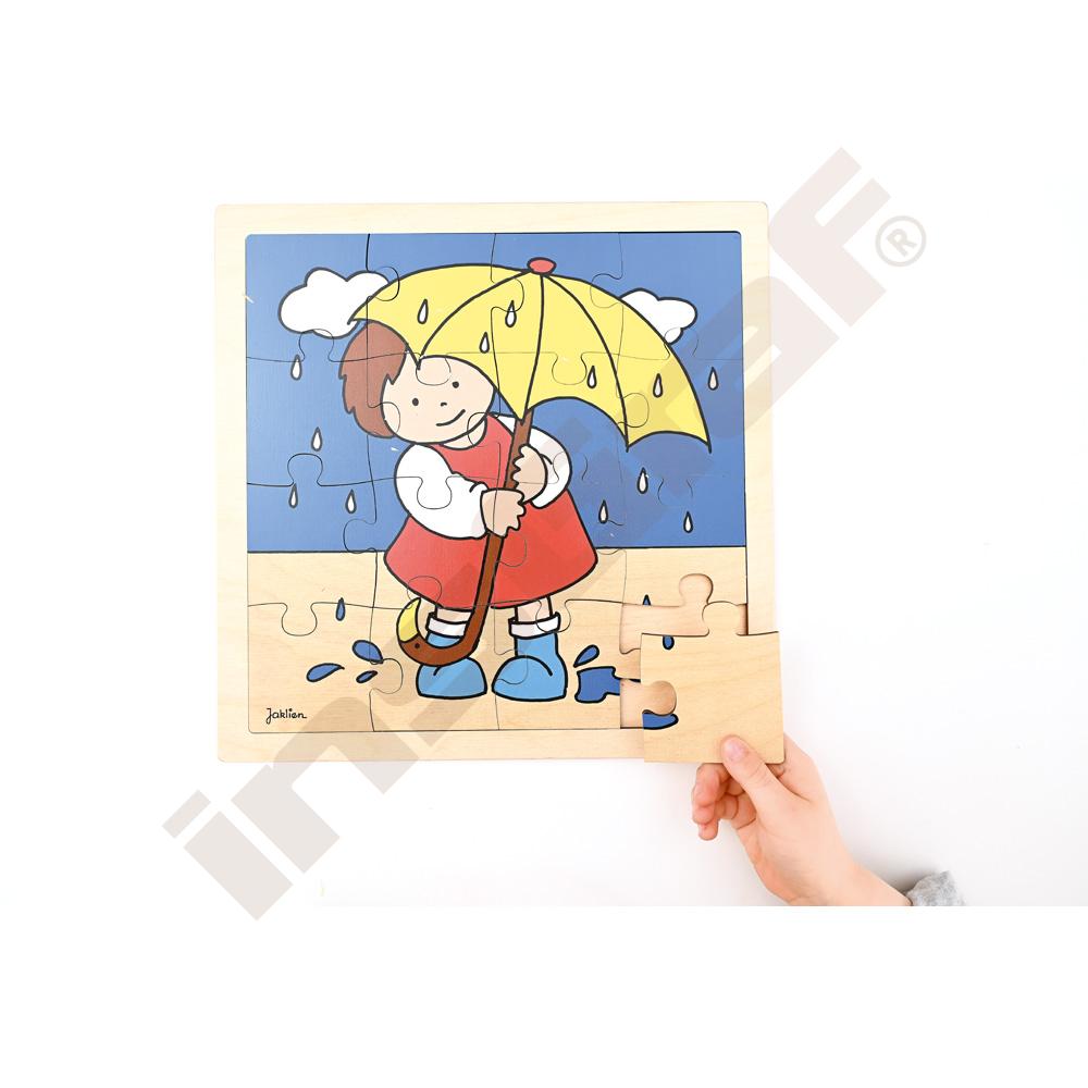 Puzzle ročné obdobie - jeseň
