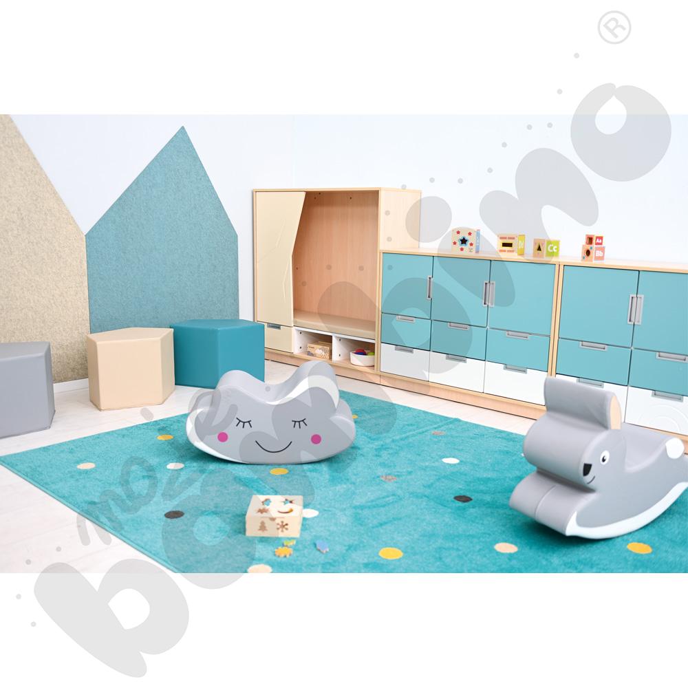 Quadro - szafka-kryjówka - kość słoniowa