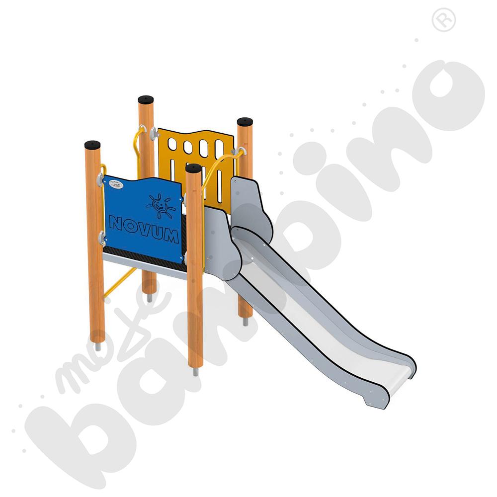 Orbis - platforma 1, drewniane słupy