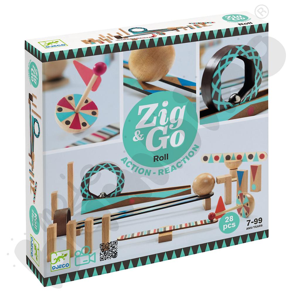 Tor kulkowy Zig&Go – ruchoma kula